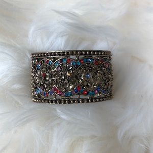 Gold and Multicolor Bracelet